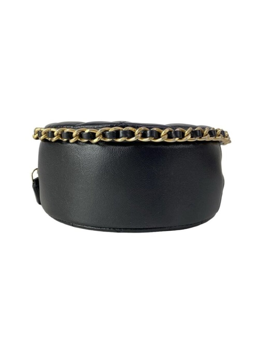 Chanel Shoulder Bag Classic Chain Clutch Quilted Black Vintage Gigold Lambskin - Picture 5 of 16